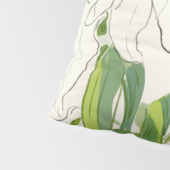 Garden Lilies  Pillow Sham Gallery Image 4