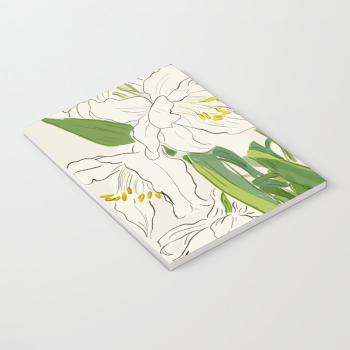 Garden Lilies  Notebook Gallery Image 3