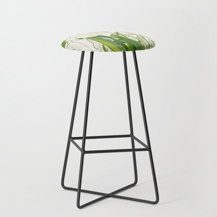 Garden Lilies  Stool Gallery Image 1