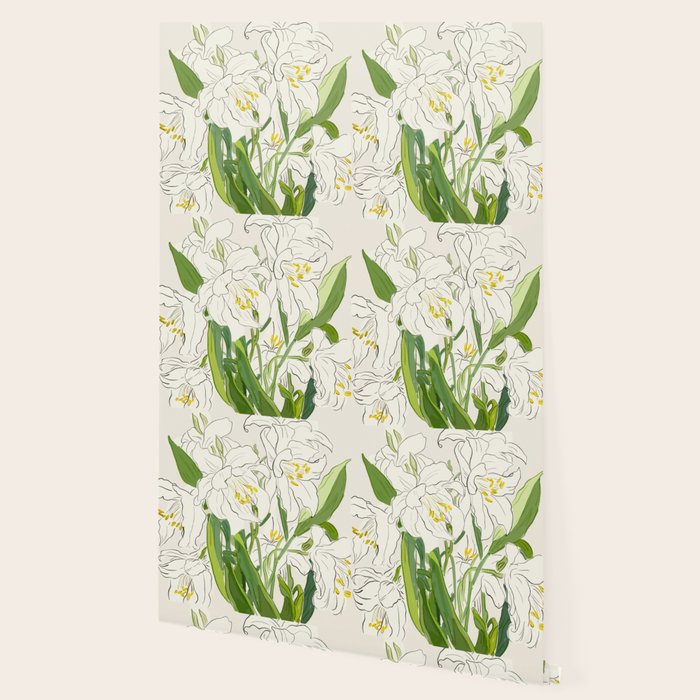 Garden Lilies  Wallpaper Gallery Image 2