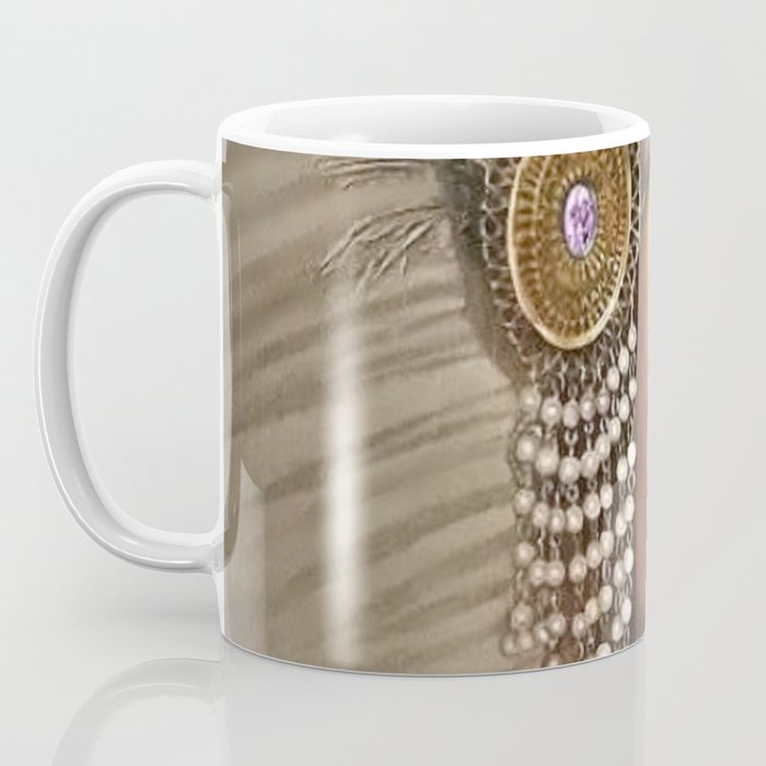 African American Masterpiece 'Cotton Club Flapper Dance Girl' Portrait Painting Coffee Mug Gallery Image 3