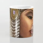 African American Masterpiece 'Cotton Club Flapper Dance Girl' Portrait Painting Coffee Mug Gallery Image 4