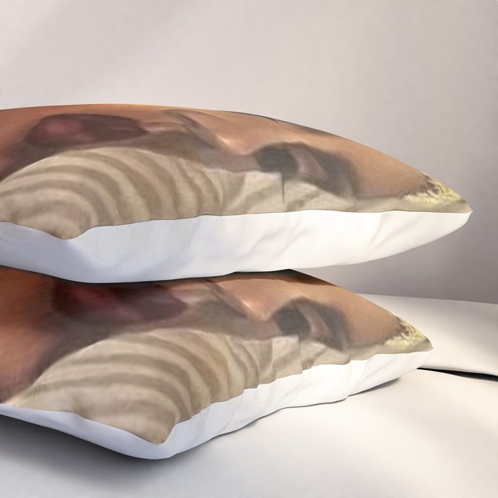 African American Masterpiece 'Cotton Club Flapper Dance Girl' Portrait Painting Pillow Sham Gallery Image 3