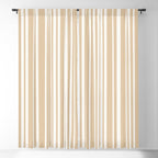 Classic Stripes XLIII - Neutral Tan Window Curtain Gallery Image 5