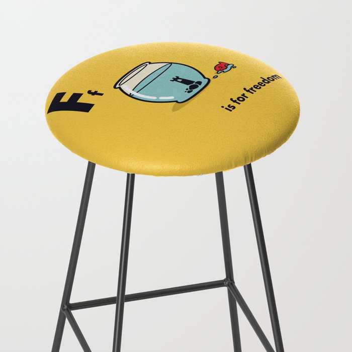 F is for freedom - the irony Stool Gallery Image 2