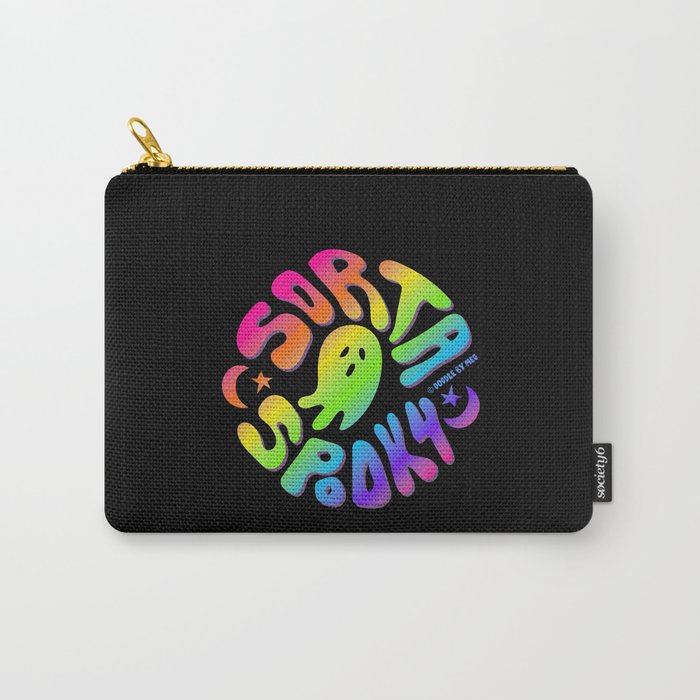 Rainbow Sorta Spooky ©  Carry All Pouch Gallery Image 1