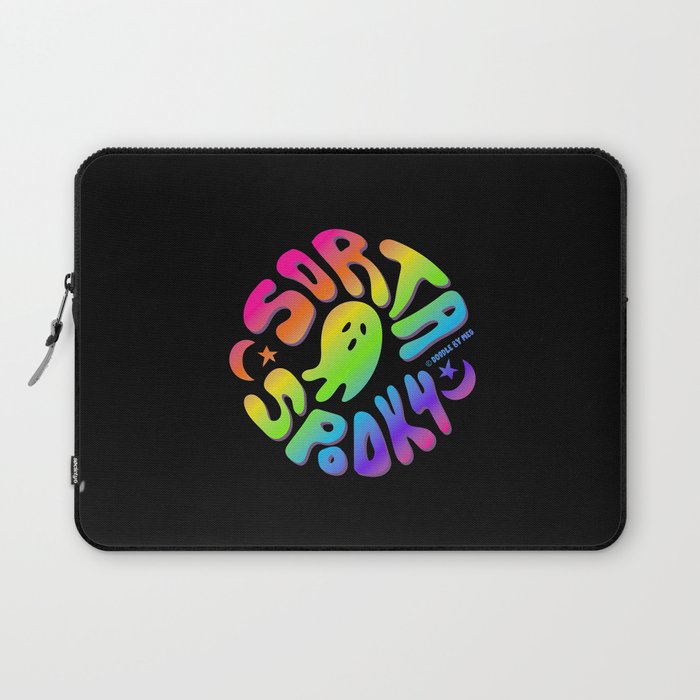 Rainbow Sorta Spooky ©  Laptop Sleeve Gallery Image 1