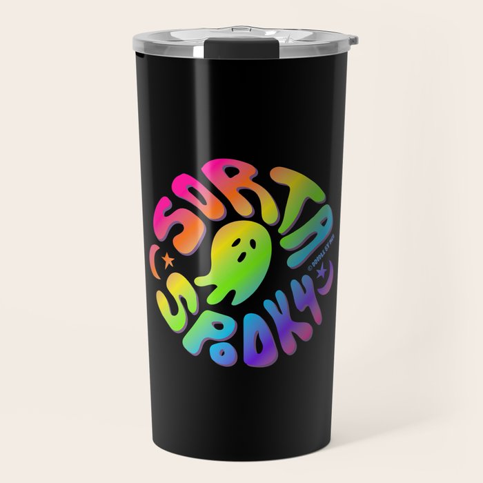 Rainbow Sorta Spooky ©  Travel Mug Gallery Image 1