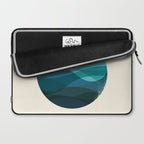 Deep blue ocean Laptop Sleeve Gallery Image 2