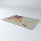 Whimsy European Hare Rug Gallery Image 3