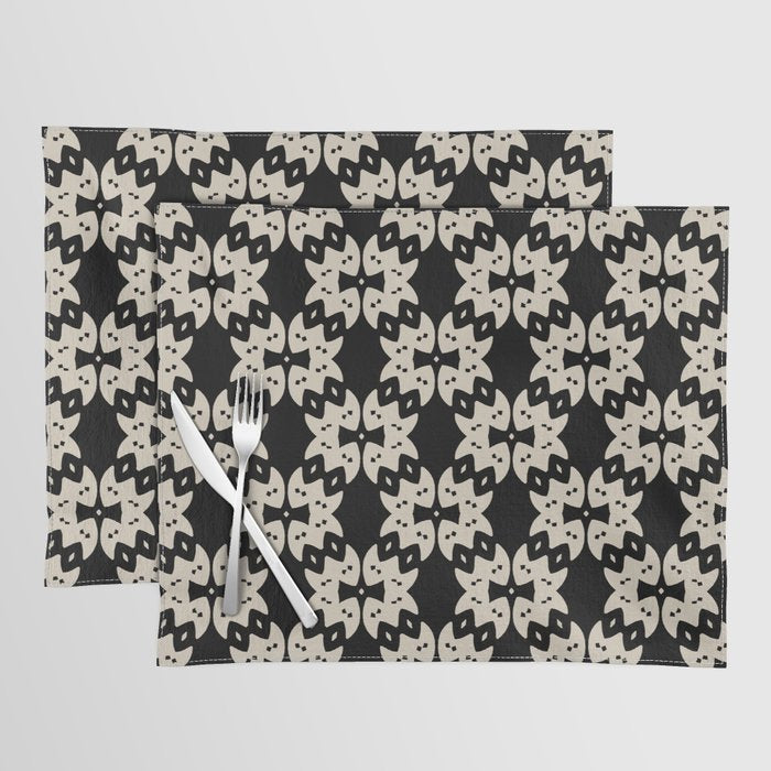 Tribal Geometric Pattern Placemat Gallery Image 1