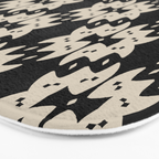 Tribal Geometric Pattern Bath Mat Gallery Image 3