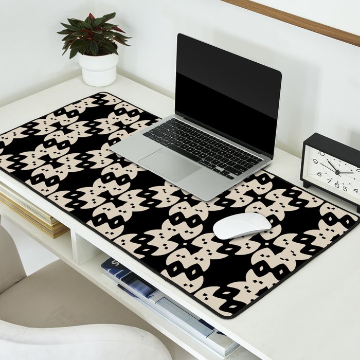Tribal Geometric Pattern Desk Mat Gallery Image 2