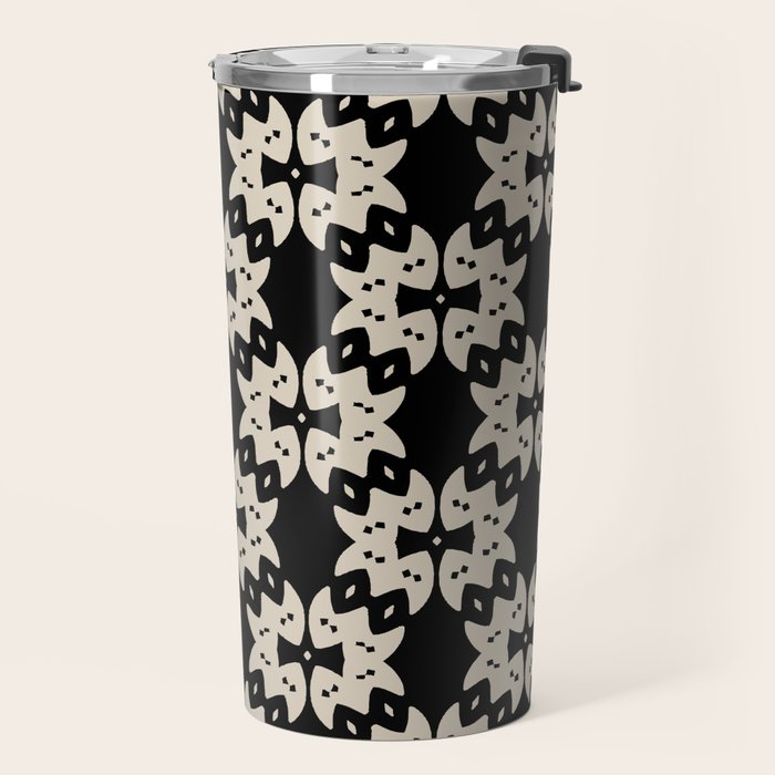 Tribal Geometric Pattern Travel Mug Gallery Image 2