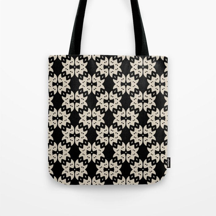 Tribal Geometric Pattern Tote Bag Gallery Image 1