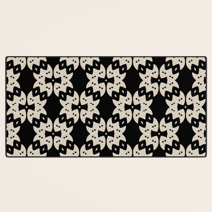 Tribal Geometric Pattern Desk Mat Gallery Image 3