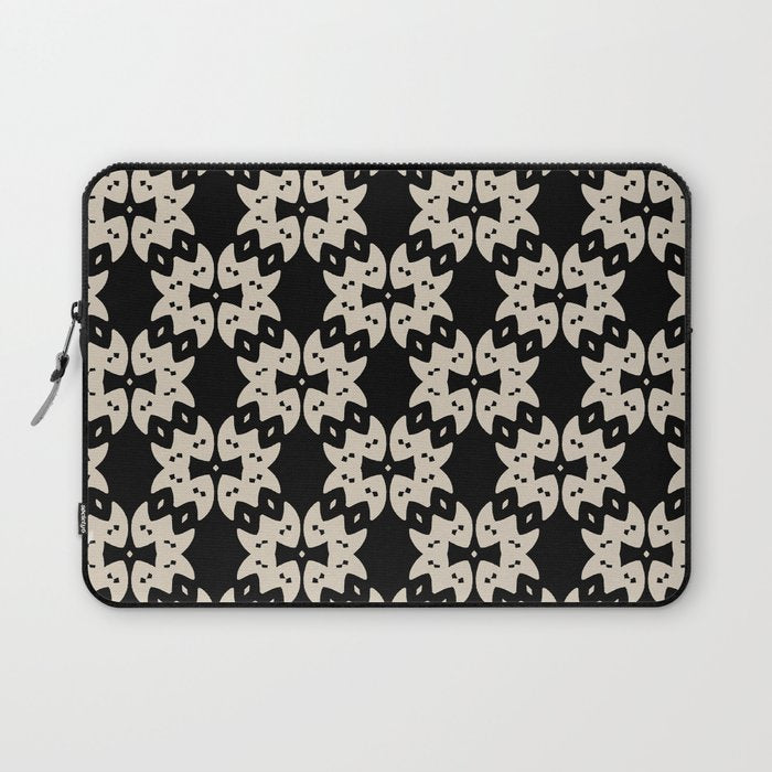 Tribal Geometric Pattern Laptop Sleeve Gallery Image 1