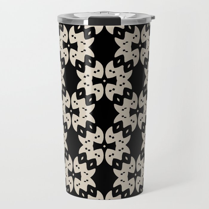 Tribal Geometric Pattern Travel Mug Gallery Image 1