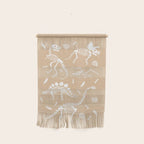 Dinosaur Fossils on Taupe Wall Hanging Gallery Image 1