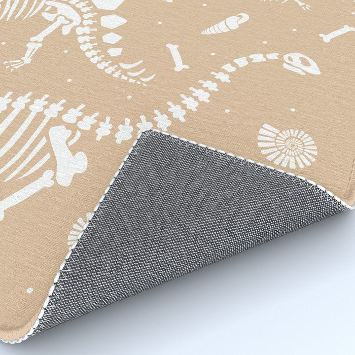 Dinosaur Fossils on Taupe Rug Gallery Image 4