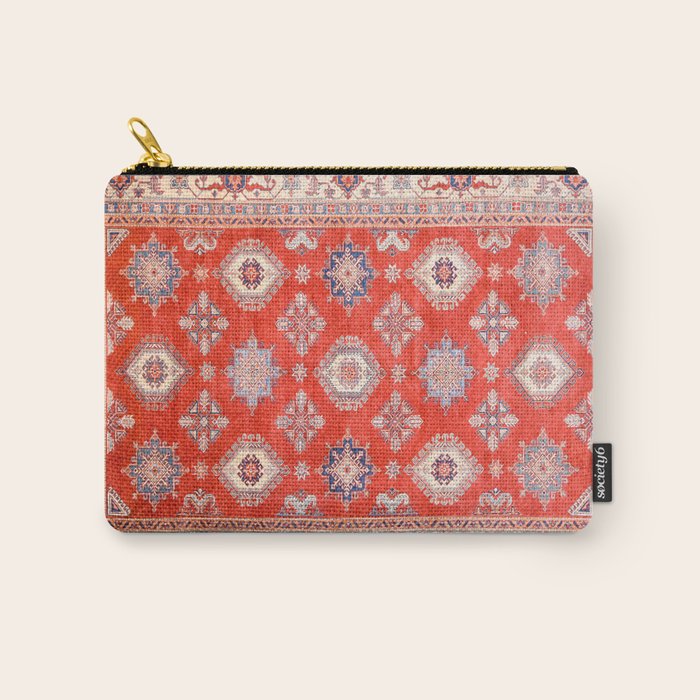 Red Divine Vines Carry All Pouch Gallery Image 1