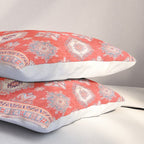 Red Divine Vines Pillow Sham Gallery Image 3