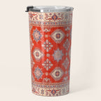 Red Divine Vines Travel Mug Gallery Image 3