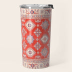 Red Divine Vines Travel Mug Gallery Image 2