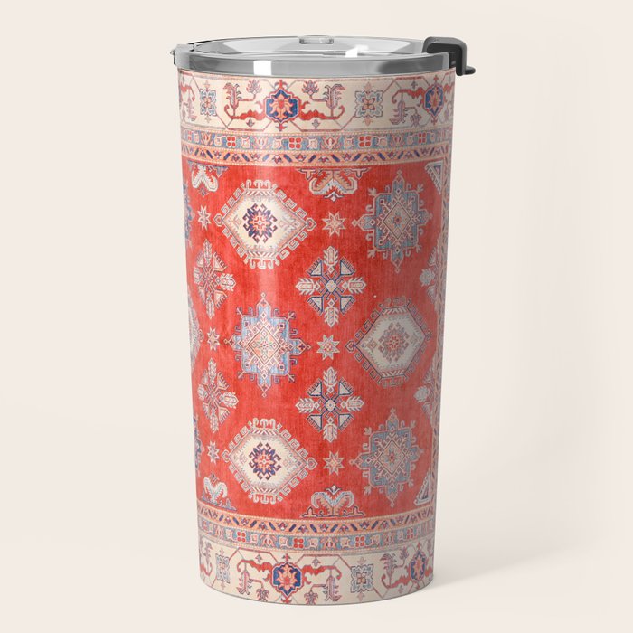 Red Divine Vines Travel Mug Gallery Image 2