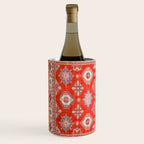 Red Divine Vines Wine Chiller Gallery Image 2