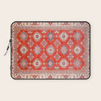 Red Divine Vines Laptop Sleeve Gallery Image 1