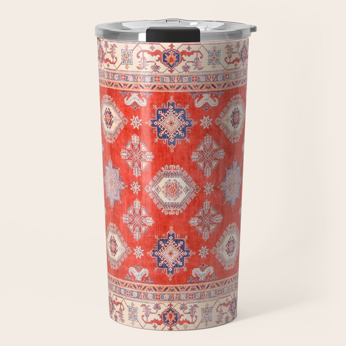 Red Divine Vines Travel Mug Gallery Image 1