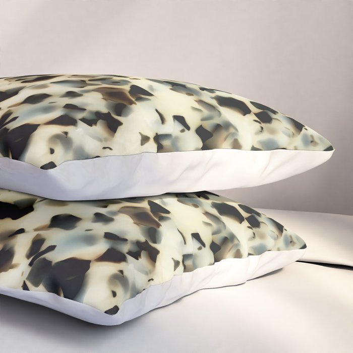 Ivory Acetate Tortoise Shell Pillow Sham Gallery Image 3