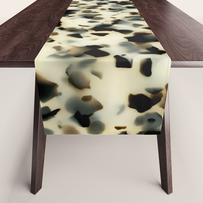 Ivory Acetate Tortoise Shell Table Runner Gallery Image 1