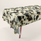 Ivory Acetate Tortoise Shell Tablecloth Gallery Image 1