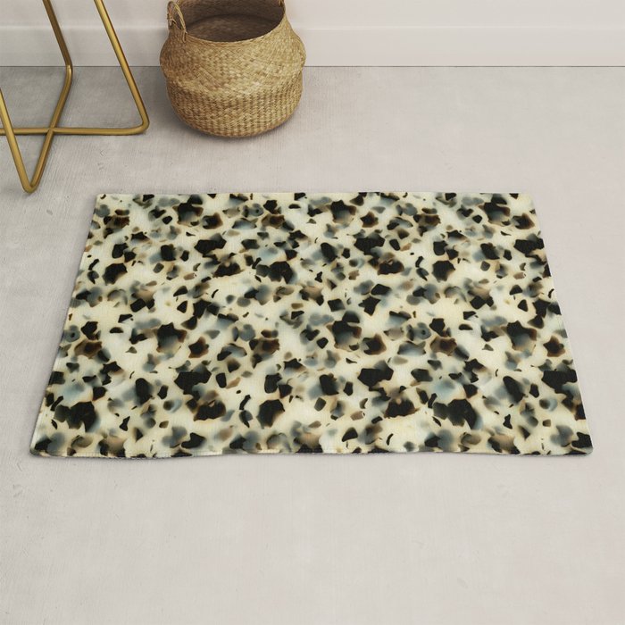 Ivory Acetate Tortoise Shell Rug Gallery Image 1