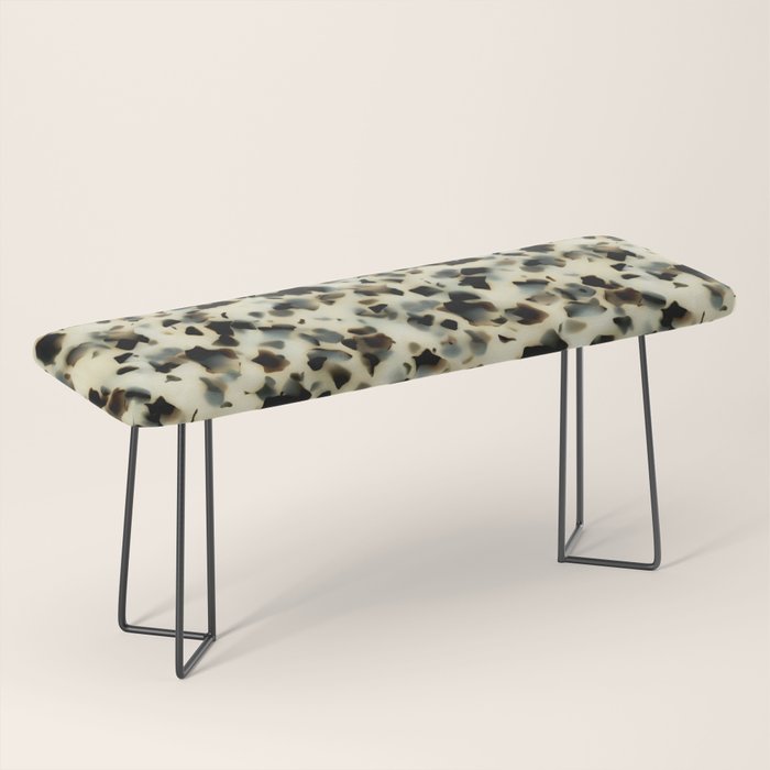 Ivory Acetate Tortoise Shell Bench Gallery Image 1