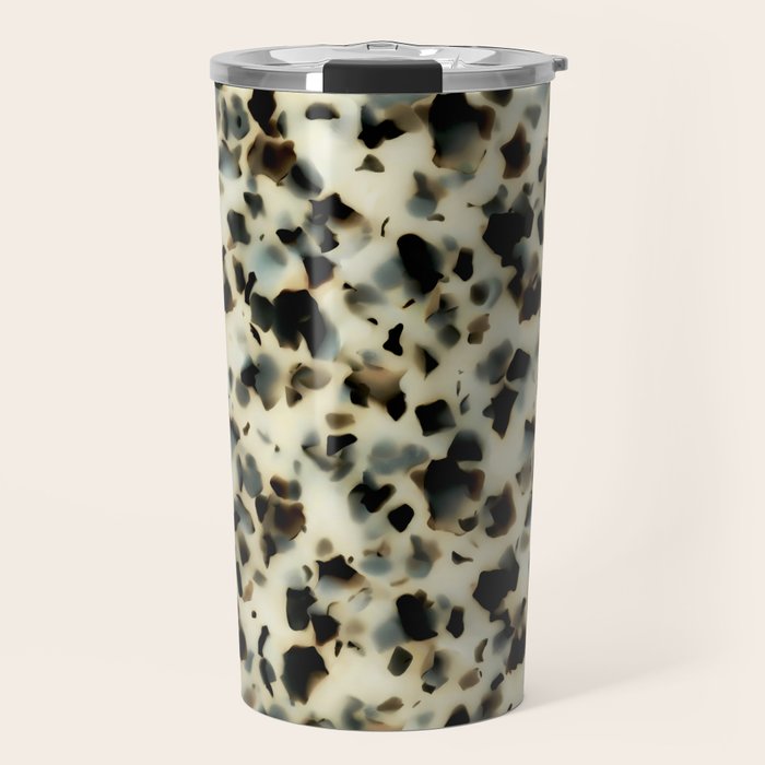 Ivory Acetate Tortoise Shell Travel Mug Gallery Image 1