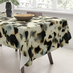 Ivory Acetate Tortoise Shell Tablecloth Gallery Image 3