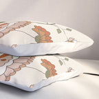 Exotic Orange Chinoiserie Pillow Sham Gallery Image 3