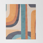 Modern Abstract Art 7 Throw Blanket Gallery Image 2