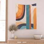 Modern Abstract Art 7 Wall Tapestry Gallery Image 2