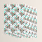 Colored diamonds and texture A Wrapping Paper Gallery Image 3