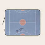 Playing Basketball | Pastel Colors Basketball Colors  Laptop Sleeve Gallery Image 1