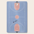 Playing Basketball | Pastel Colors Basketball Colors  Cutting Board Gallery Image 1
