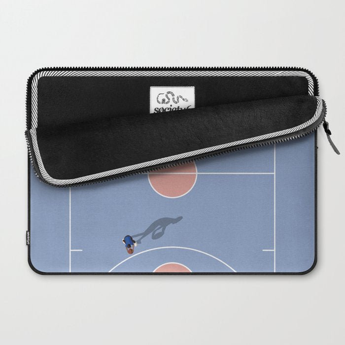 Playing Basketball | Pastel Colors Basketball Colors  Laptop Sleeve Gallery Image 2