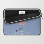 Playing Basketball | Pastel Colors Basketball Colors  Laptop Sleeve Gallery Image 2
