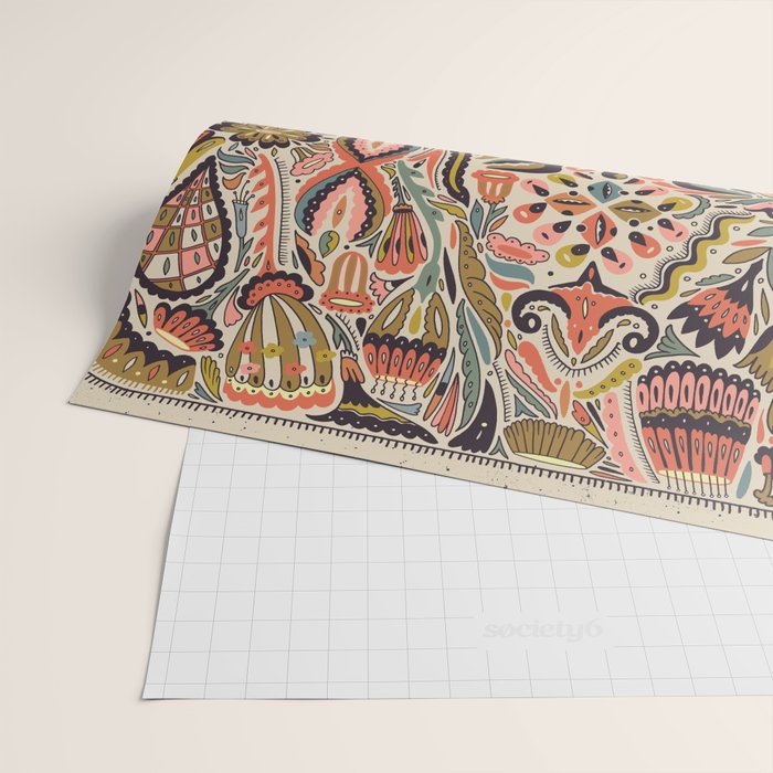 Goldenrod Wrapping Paper Gallery Image 2
