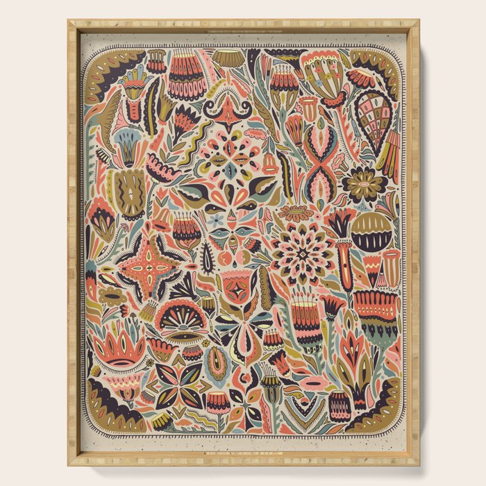 Goldenrod Serving Tray Gallery Image 1
