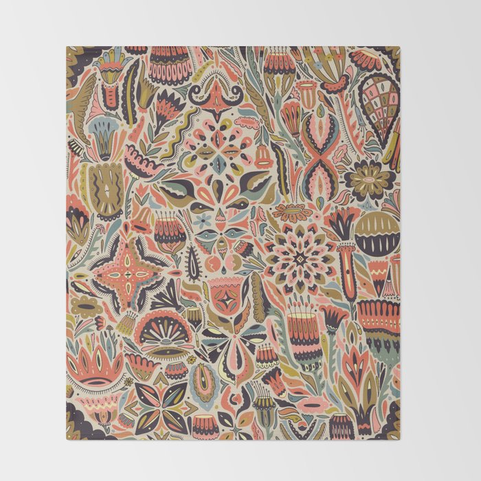 Goldenrod Throw Blanket Gallery Image 2